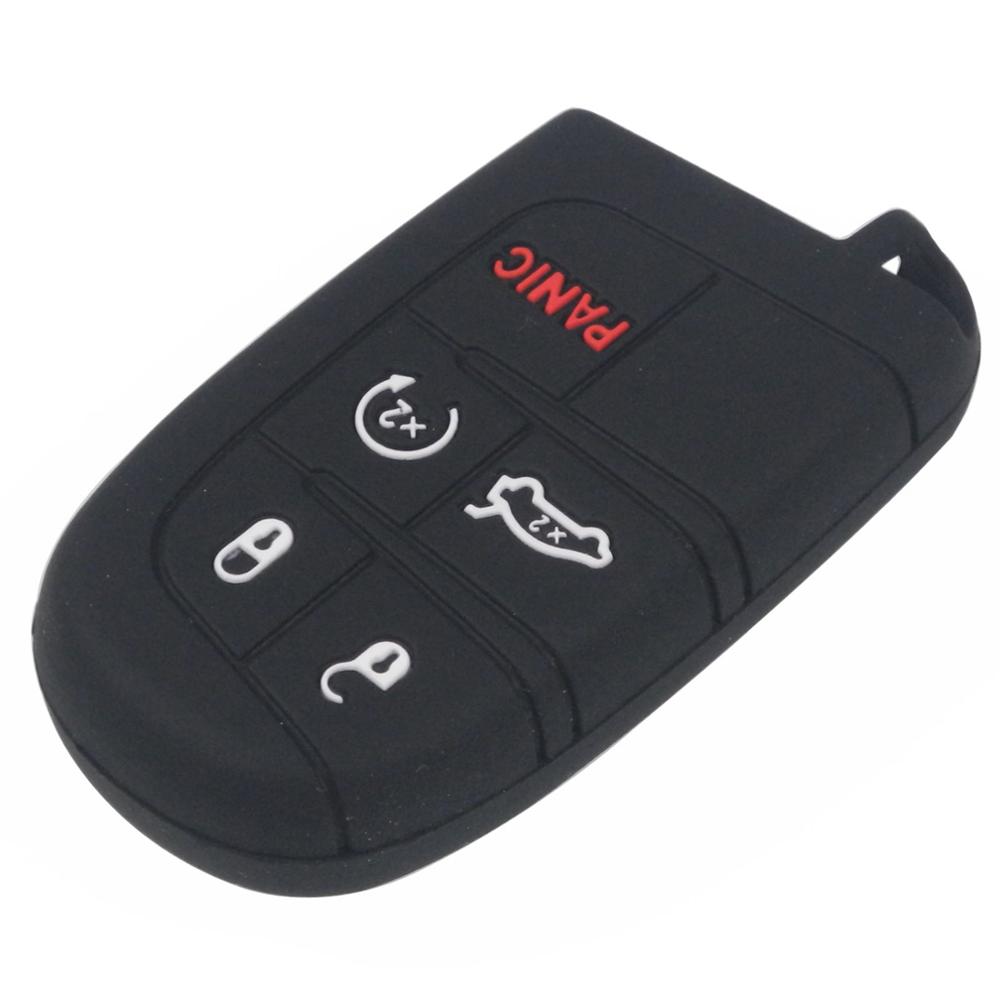 

jingyuqin пульт дистанционного управления 5 кнопок силиконовый резиновый брелок чехол для Jeep Renegade Hard Steel 2016 Smart Protect аксессуары кожа чёрный