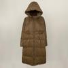 OFTBUY 2024 Winter Weiße Entendaunenmäntel Klassische Dicke X-Lange Warme Jacke Elegante Große Lose Daunenjacke Mit Kapuze