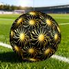 1pc Golden Burst Size 5 Soccer Ball Professional Match Training Football Indoor &Outdoor Sports Ball Lightweight Durable C6512
