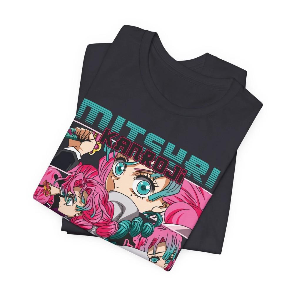 Anime Glass Pattern Tshirt Demon Slayer Blade Tshirt Mens and Womens Casual Tshirt Summer New Product Cotton Y2K Tshirt