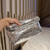 Damen Umschlag Clutch Mode funkelnde Pailletten feminine Clutches Abendtasche