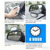 HD Auto Car Mirror 360° Adjustable Wide Angle Side Rear Mirrors Blind Spot Convex Mirrors for Parking Auxiliary Rear View Mirror