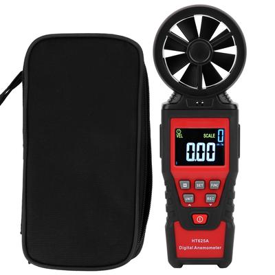 HT625B Anemometer Handheld Portable USB LCD Display Digital Measure Wind Speed Air Volume