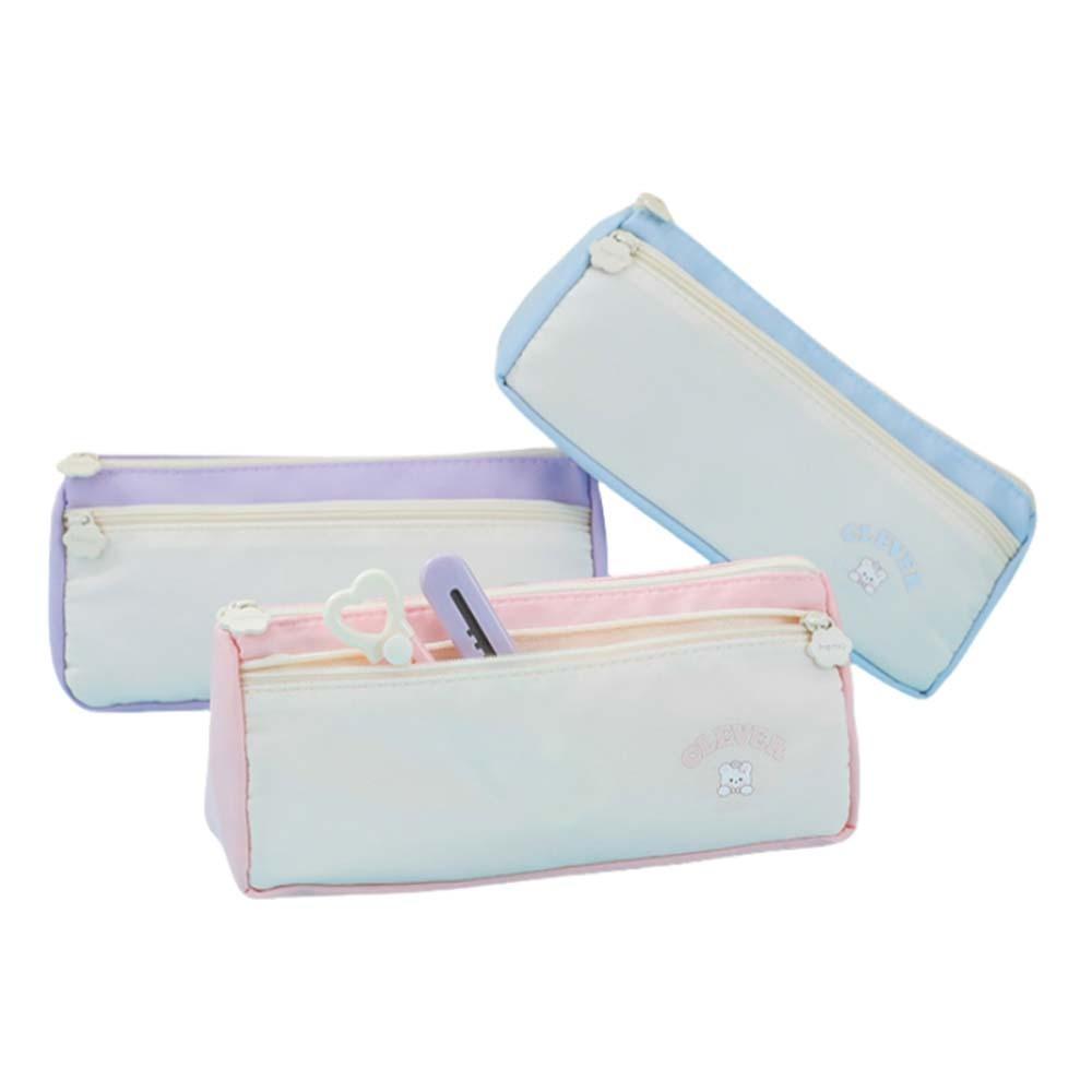 Desktop Storage Korean Pencil Case Large Capacity Ins Pencil Pouch Y2K Stationery Bag  School