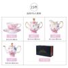 British Bone China Coffee Cup Set High Value Afternoon Tea Set Light Luxury Ceramic Household Tea Cup High-End Gift Box