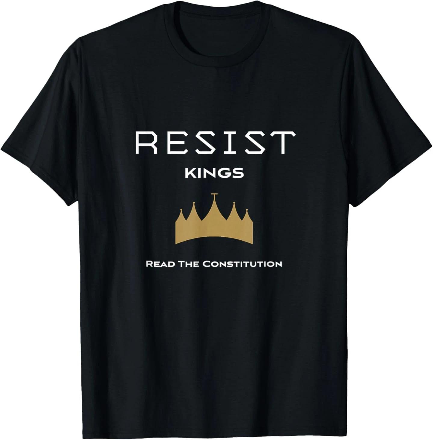 Read The Constitution Resist Kings T-Shirt M