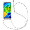 TPU Case - E.F.CONNECTION - for Redmi Note 9 - Flexible - Transparent - Anti-scratch with Adjustable Cord