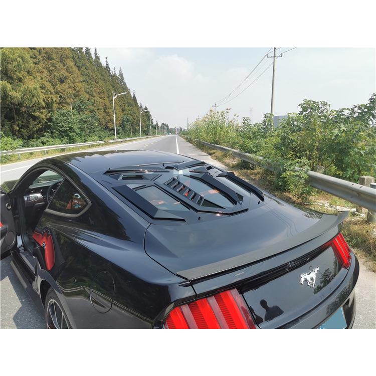 Custom Rear Window Louvers for 2015-2022 Mustang - Rear Windshield Decoration
