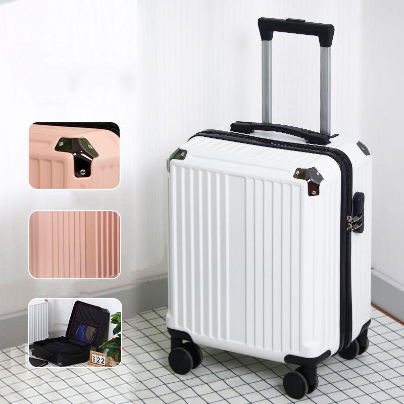 New 20 Inch Boarding Luggage, Small and Lightweight Travel Suitcase, Luggage with Pull Rod, Light Sound Anti-collision Universal Wheel, Password Box