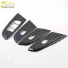 GS8 Glass Lift Stainless Steel Window Armrest Switch Decorative Frame Sequin Car Accessory