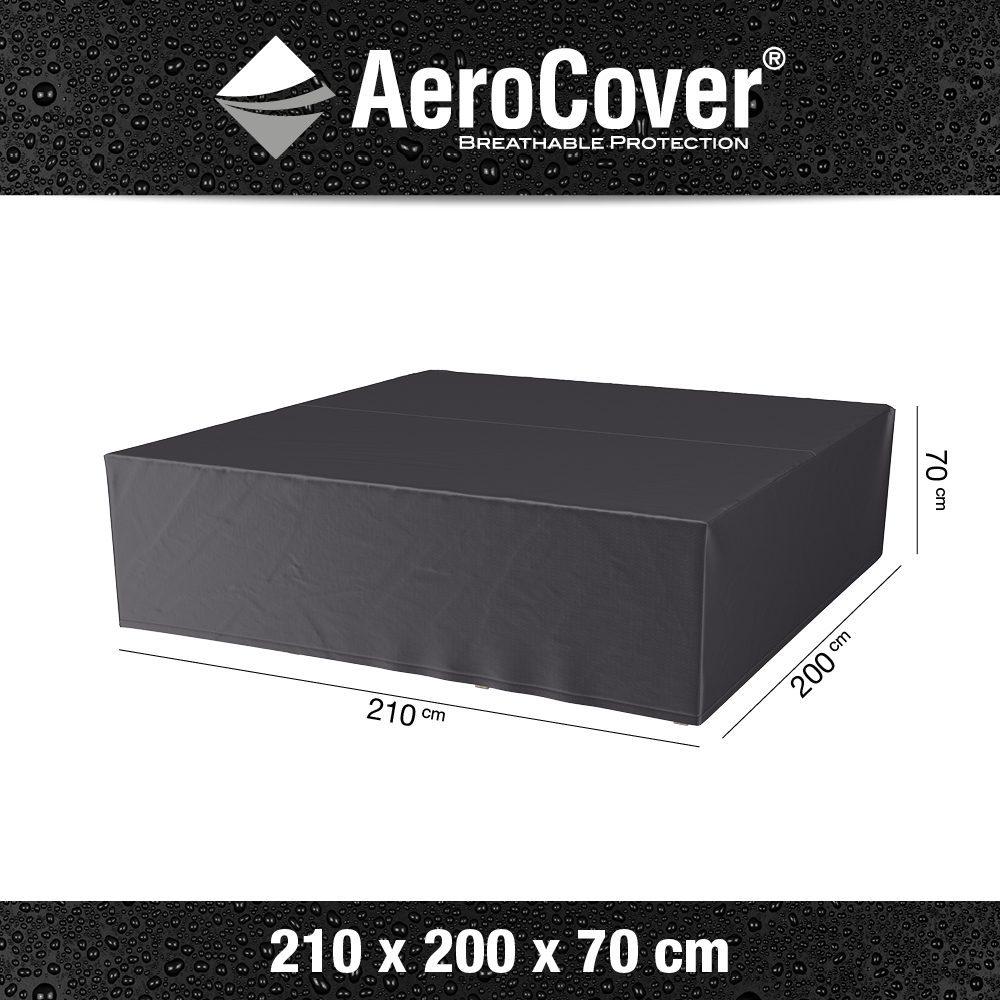 Pokrowiec na meble ogrodowe 7932 220x210x70 aerocover szary homms