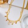 Fashion Bohemian Waist Chain For Women Starfish Shell Turtle Butterfly Pendant Rice Beads Waist Chain Beach Party Body Jewelry