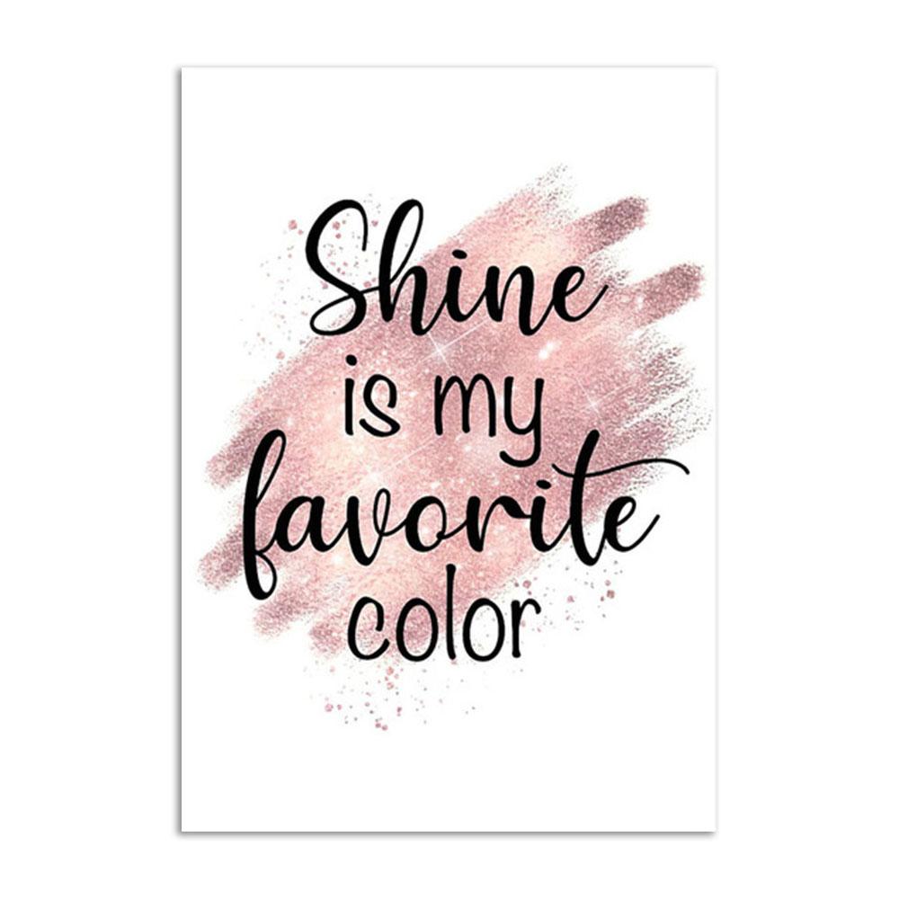 Fashion Women Make Up Wall Art Poster and Prints Nail Rouge Lips Modern Canvas Painting Pink Picture Decoration Office Gift Art