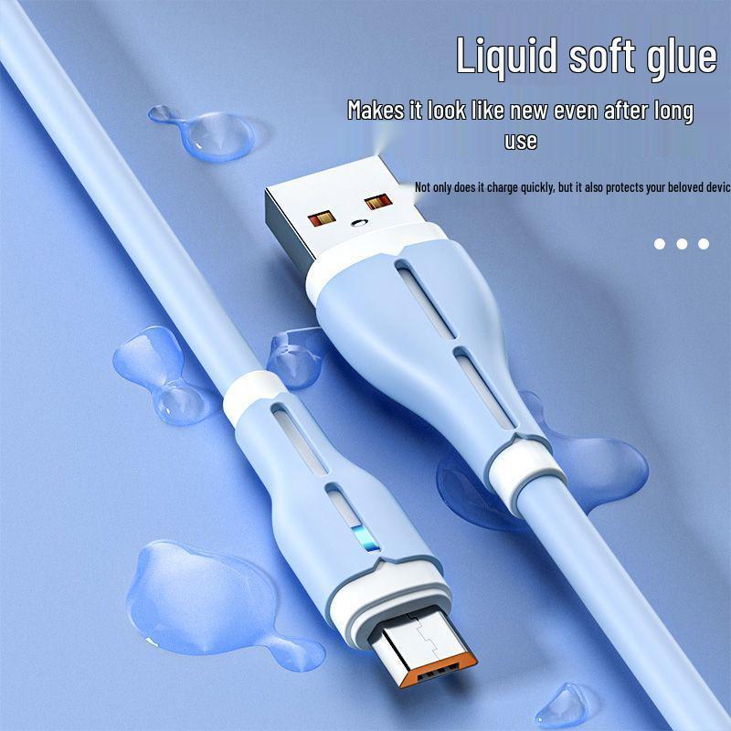 120W Fast Charging Micro USB Cable for Huawei, Vivo, Oppo, Samsung, Meizu Phones