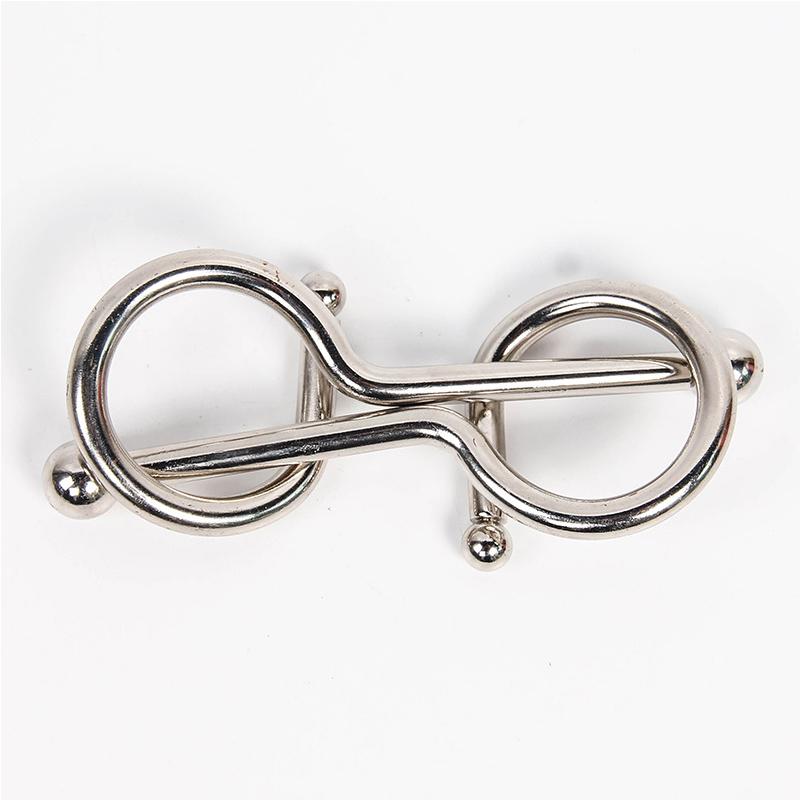 

Classic IQ Magic Metal Wire Puzzle Thicker 60MM Disentanglement Brain Teasers for Adults Kids Challenging Logic Educational Toys
