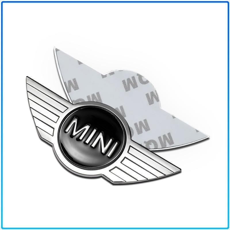 1Pc 3D Metal Car Stickers Trunk Body Emblem Badge Decoration Auto For Mini Cooper Countryman Clubman JCW F55 F56 R55 R56 R60 F60