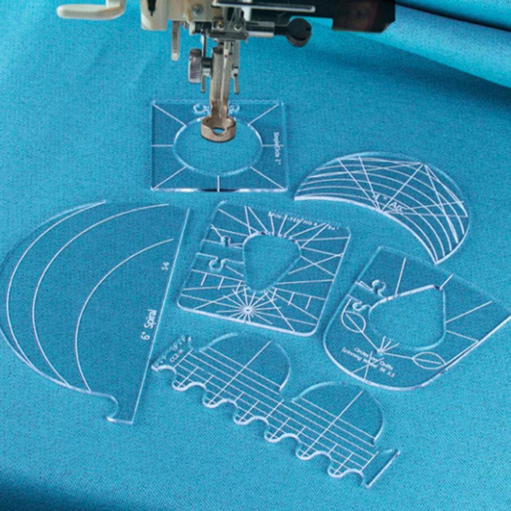 High Quality Multifunction Quilting Tailor Craft Sewing Patchwork Ruler DIY Easy to Use Quilting Ruler for Household