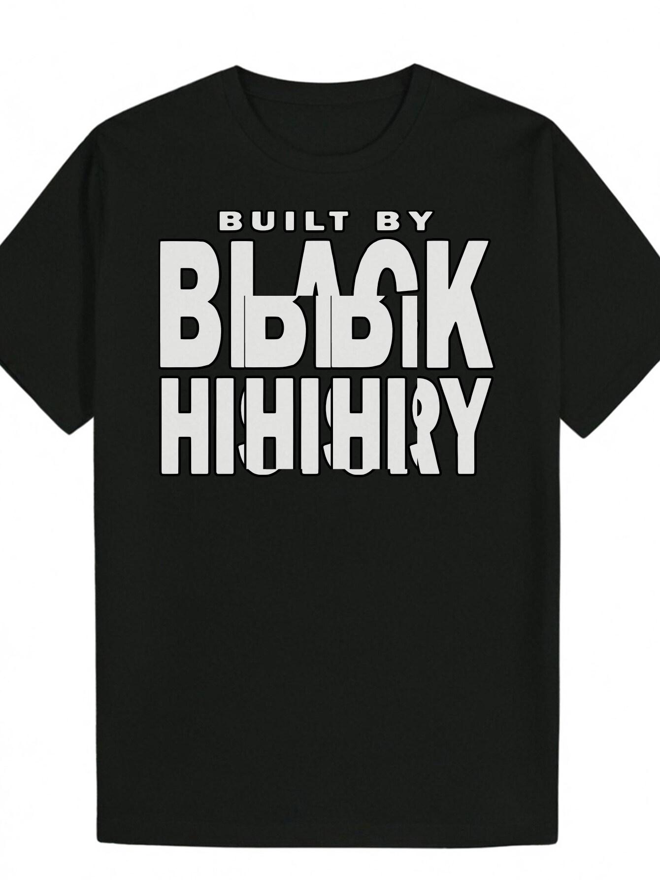 

T-shirt - Built By BLACK History Graphic Print XXXXL