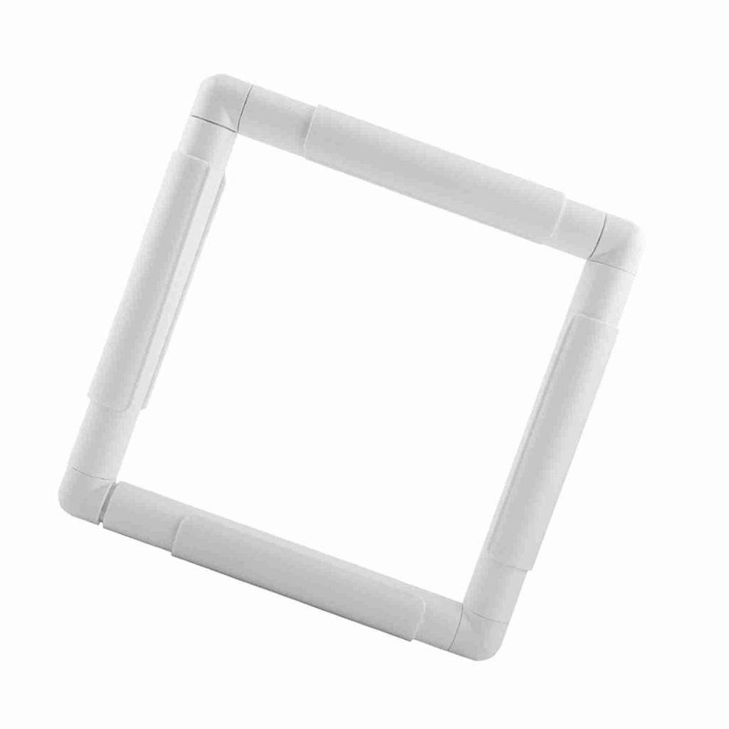 Square Rectangle Plastic Clip Frame for Embroidery Cross Stitch Quilting Needlepoint Tool