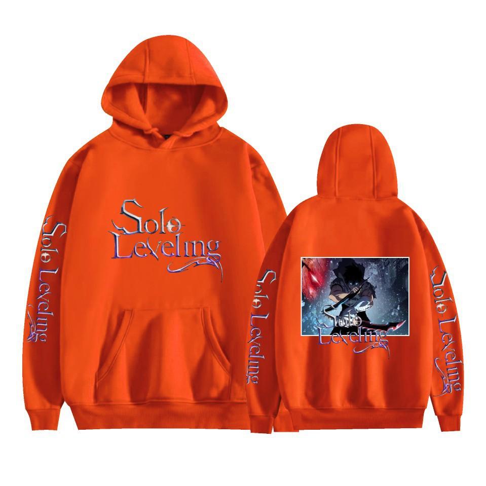 

Fashion Unisex Casual Solo Leveling Hoodies Sweatshirt Outdoor Sport Cosplay Pullovers Hoodie Plus Size Cosplay Costume XXS помаранчевий