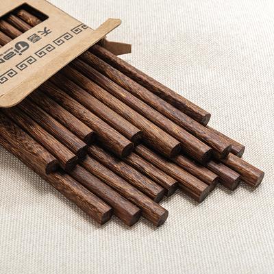 Chinese Chopsticks Reusable Japanese Sushi Chopsticks Household Healthy Chicken-wing Wood Tableware Chopsticks Set