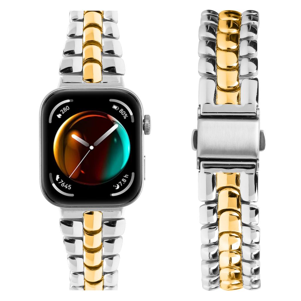 Für Huawei Watch Fit 3 Uhrenarmband Fischgräten-Design Armband