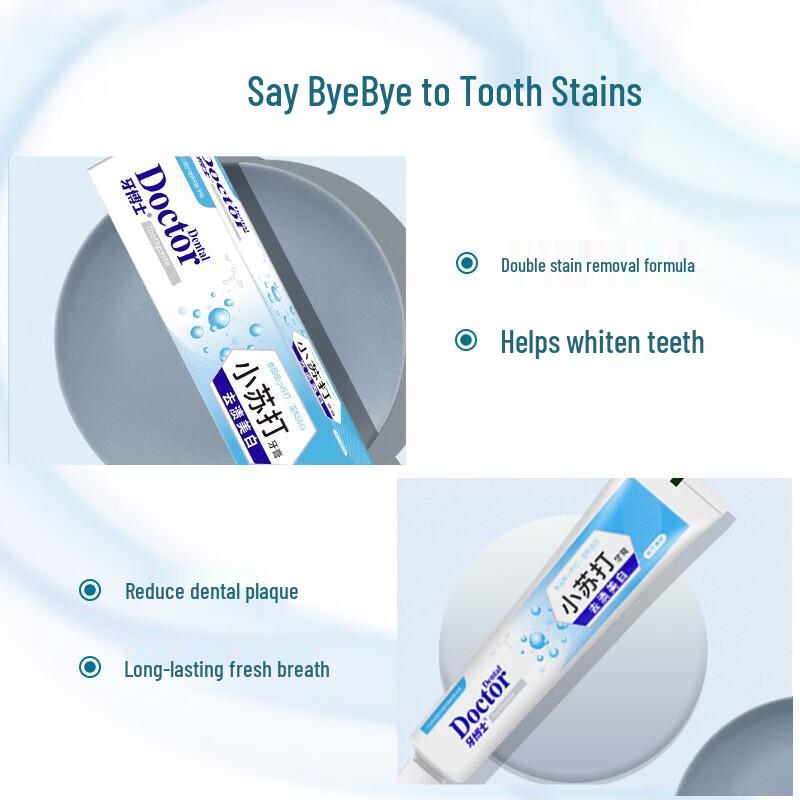 Dr. Dental Whitening & Stain Removal Baking Soda Toothpaste