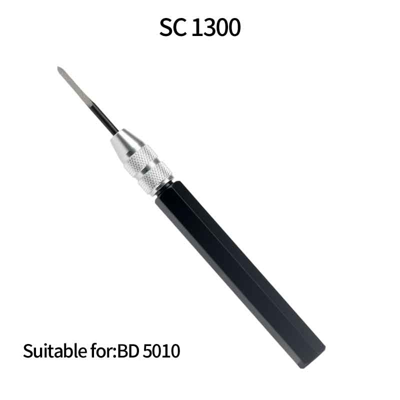 Hand Burr Trimming Knife Scraper NB1100/NG1000 Deburring Handle for Copper Tube Reamer Tool Parts BS1010 BC1041 Burr Scraper