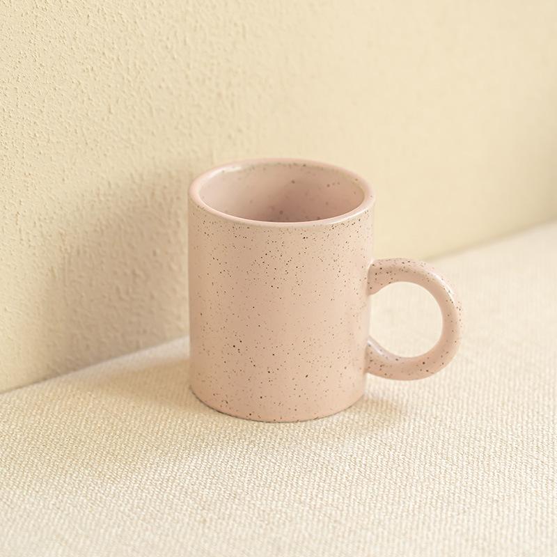 Ink Splashing Ceramic Mug Breakfast Cup Milk Cup Coffee Cup Household Feng Shui Cup Mouthwash Cup Teacup