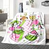 Christmas Grinch Friends Blanket Soft Throw Blanket For Home Bedroom Bed Sofa Travel Office Solid Christmas Blanket