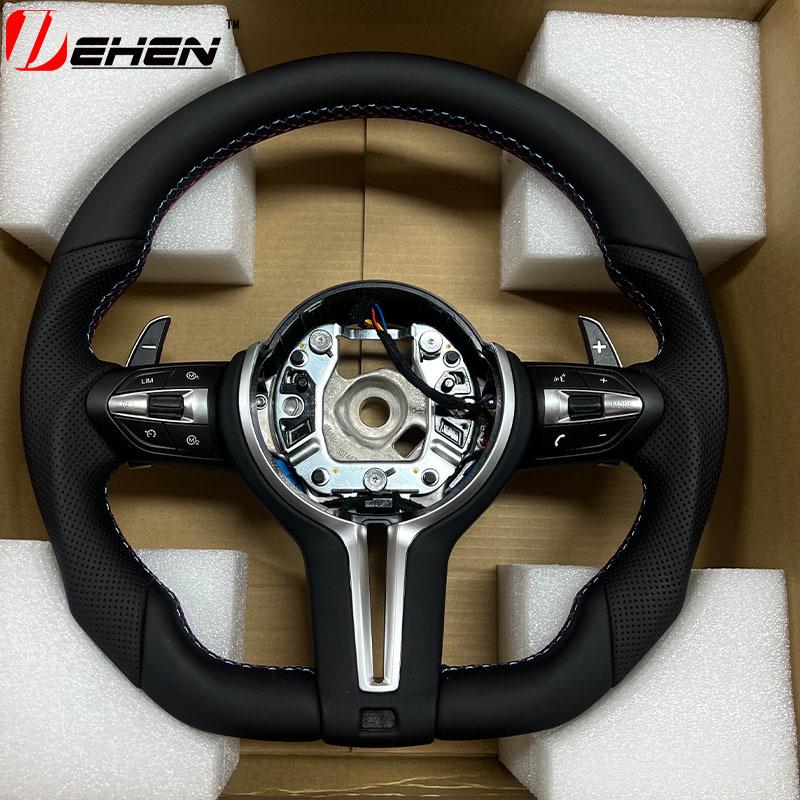 Compatible Steering Wheel Cover for BMW Models: X1 To X6, M3, M5, F10, F15, F30, X3, E70, E60, E90