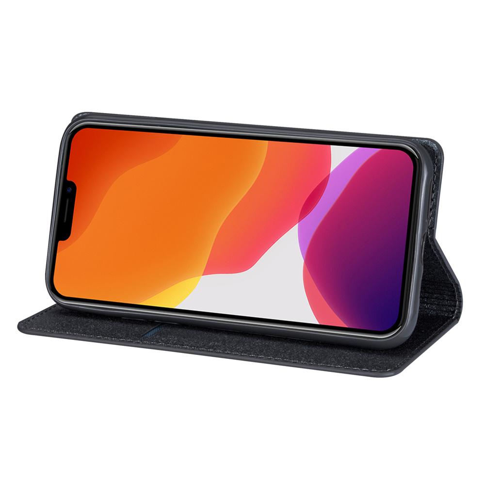 

For iPhone 14 Pro Max 6.7 inch Glitter Sequins Full Protection Stand Card Holder PU Leather Protective Phone Case Cover Grey