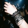 5 ks Punkový náramek s hroty Sada Koženka Hvězda Cvočky Náramek na zápěstí Řetízkový náramek Cosplay Akce