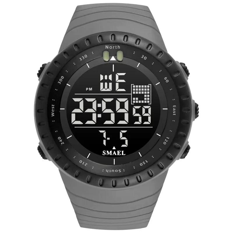 SMAEL Watch Night Light Alarm Watch 1237 Multi functional Outdoor Watch Men's Waterproof Sports Electronic