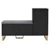 Shoe Cabinet with Large Capacity for Entryway, Multi-Tier Storage Cabinet, Modern Minimalist Entryway Cabinet, Home Organizer with Drawers and Doors.