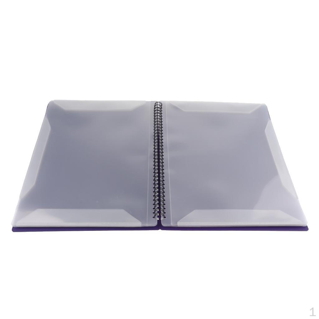 Папка-конверт формата А4 для документов и музыкальных партий фиолетовый