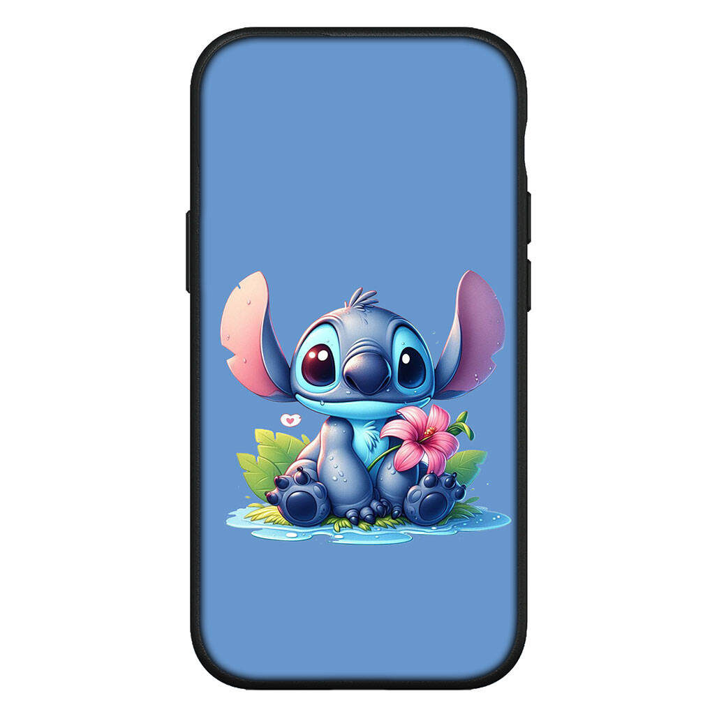 

Чехол для iPhone 17 16 15 Xiaomi Poco Redmi Note 14 13 12 Pro Max 9 16e Samsung Galaxy S25 S24 S23 OPPO Huawei Синий Лиловый Розовый Стич Аниме Чехол для телефона for Redmi 13C 4G