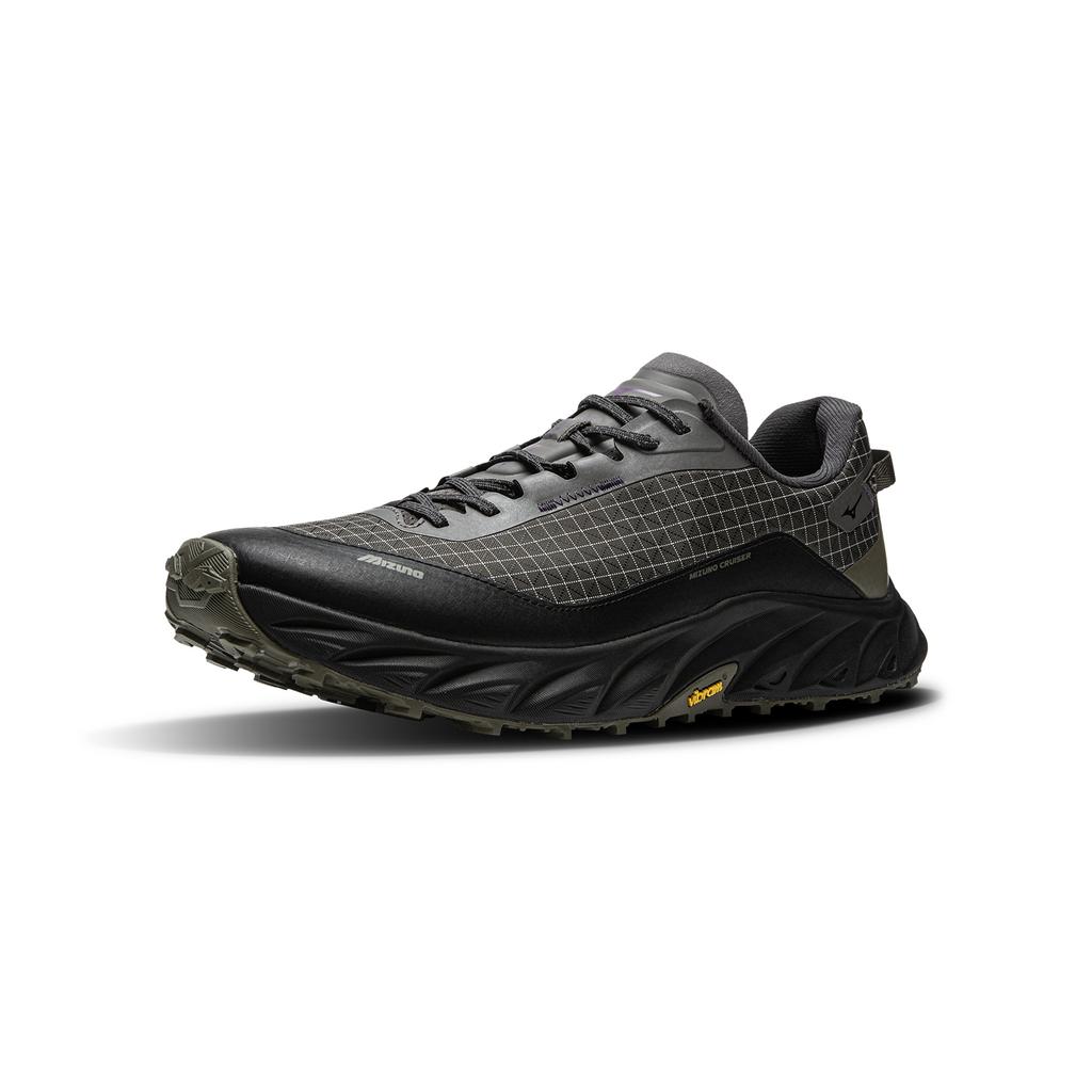 Mizuno Cruiser Fashion Fabric Low-Top Running Shoes Unisex Sneakers Granite D1GH251803