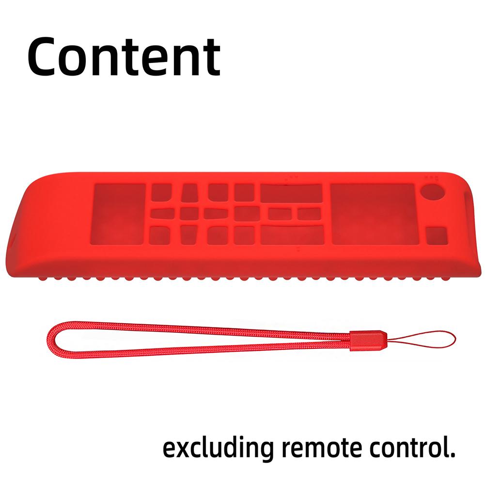 Silicone Remote Case Anti-Slip Protective Controller Sleeve Skin Shockproof with Lanyard for Samsung Smart TV Remote BN59-01315A