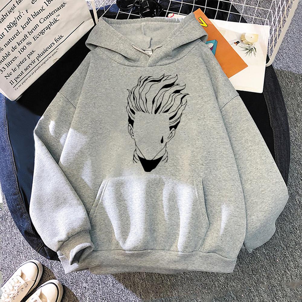 Cute Unisexs Hunterxhunter Hoodies Hunter X Hunter Unisex Women Pullovers Hoodies Sweatshirts Killua Zoldyck Hisoka 90s Anime Hoody