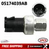 Air Conditioner Pressure Transducer Sensor for Chrysler 200 300 Aspen Dodge Avenger Caliber Durango Ram Jeep Liberty 05174039AB