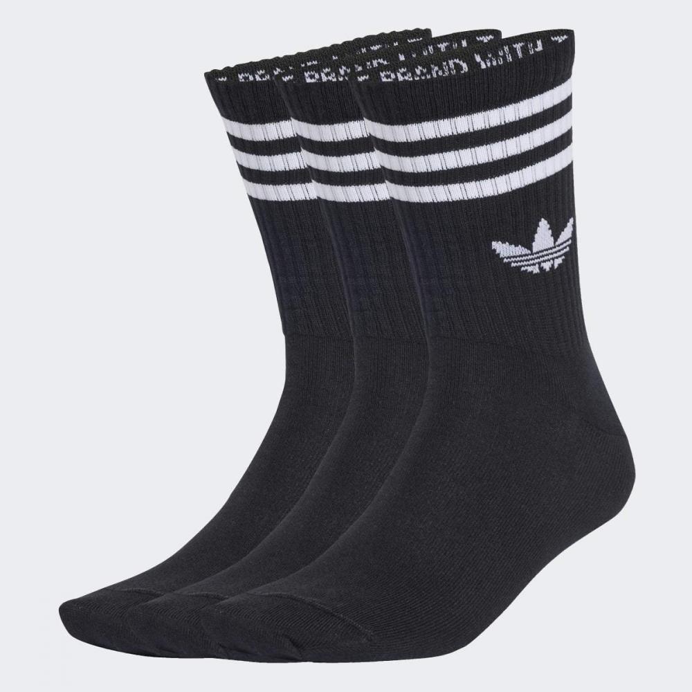 Adidas Unisex 3 Stripe Crew Socks Jv7402