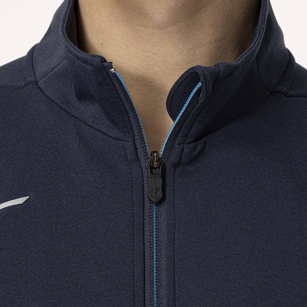 Mizuno MUGEN GRAPHIC Training Warm-Up Jacket, Jersey, Player-Specific, Navy Blue, 32MCB501