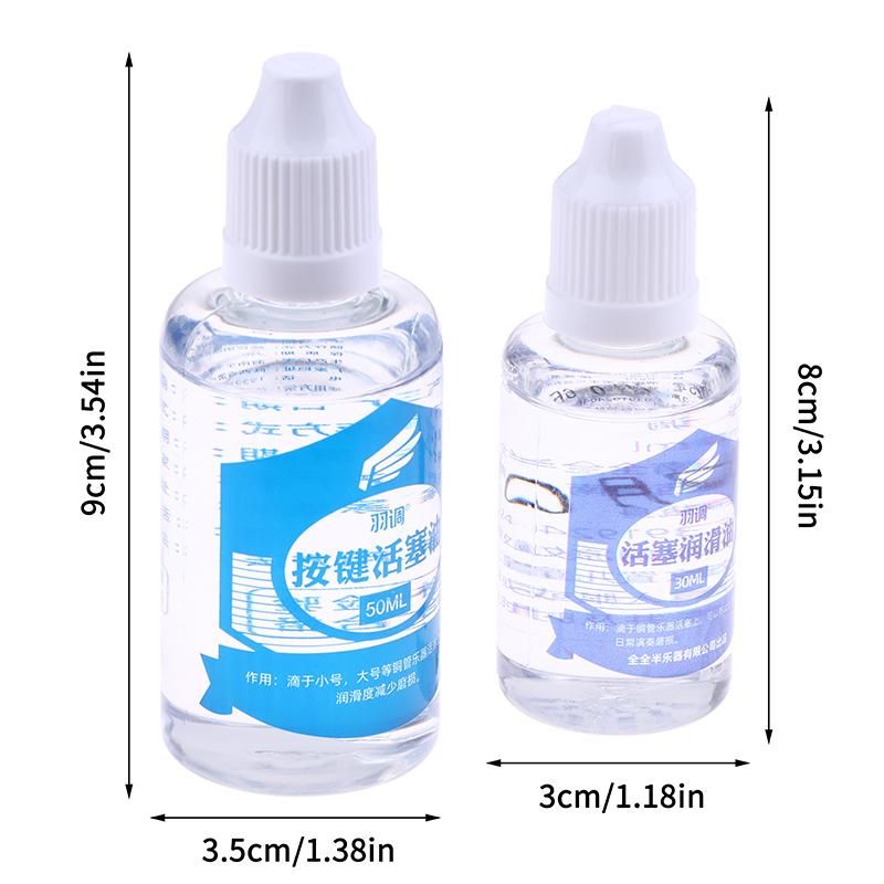 30/50ml Kolbenölventil Schmieröl Pflege Reinigung Langlebig Messinginstrumente Für Flöte Klarinette Kornett Piccolo Trompete Oboe