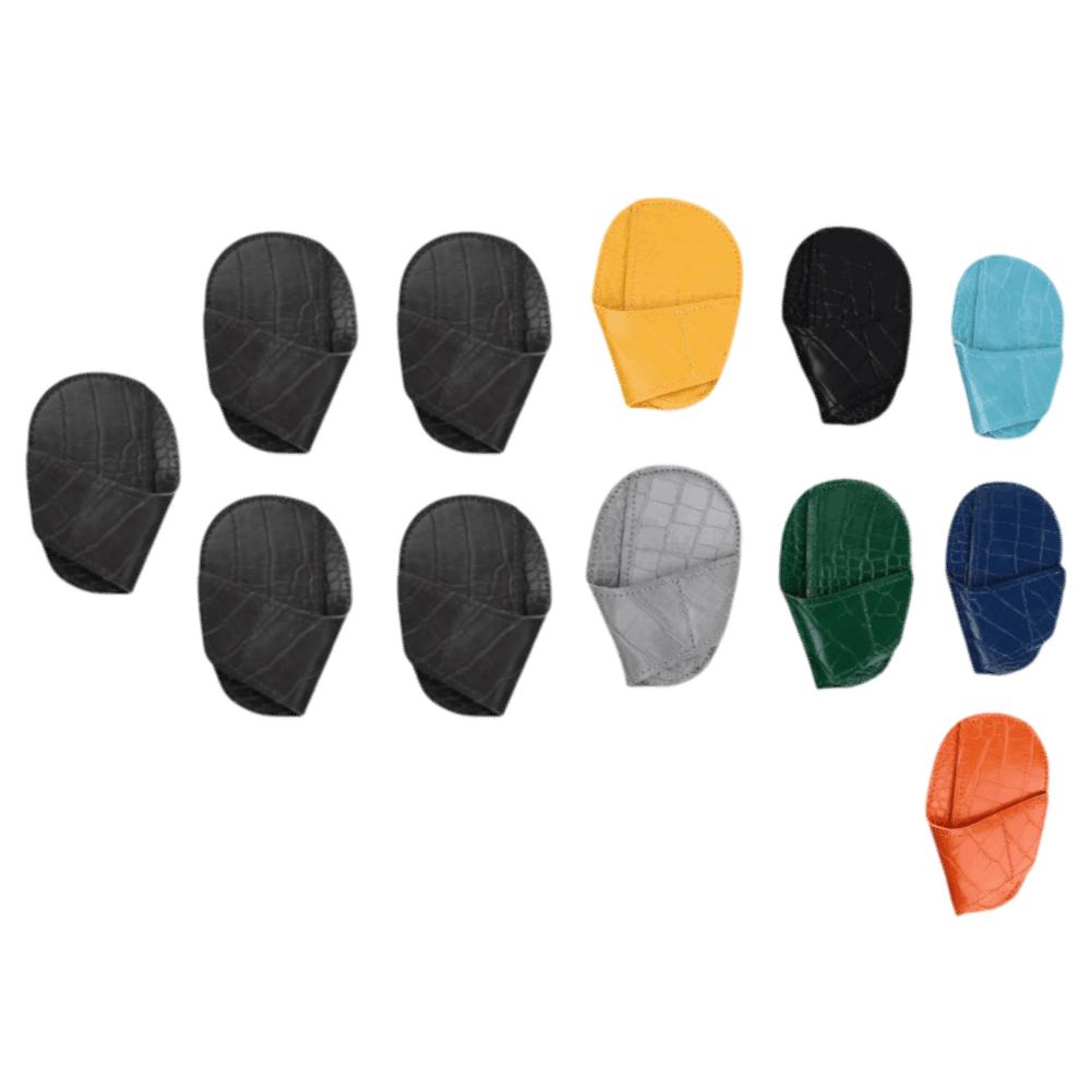 5pcs/7pcs Stitched Edges Golf Iron Covers Open Ended Golf Club Head Covers  Golf Course