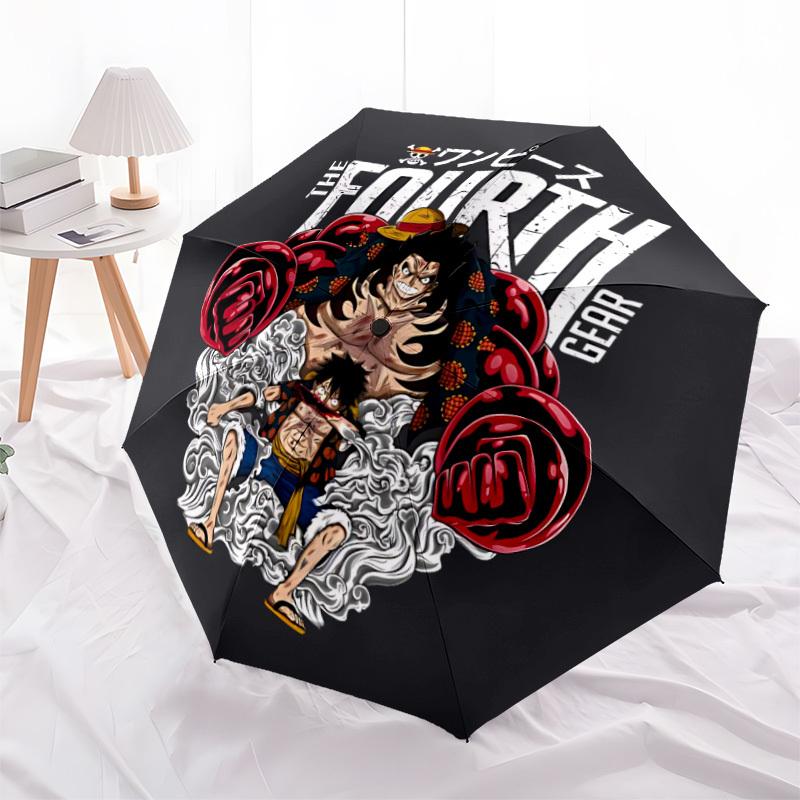 1 Stück One Piece Vierte Gang Automatischer Öffnungs-/Schließschirm   Kompakter Reiseschirm, 8 Rippen Robust, Perfekt für Damen & Herren    a0923183