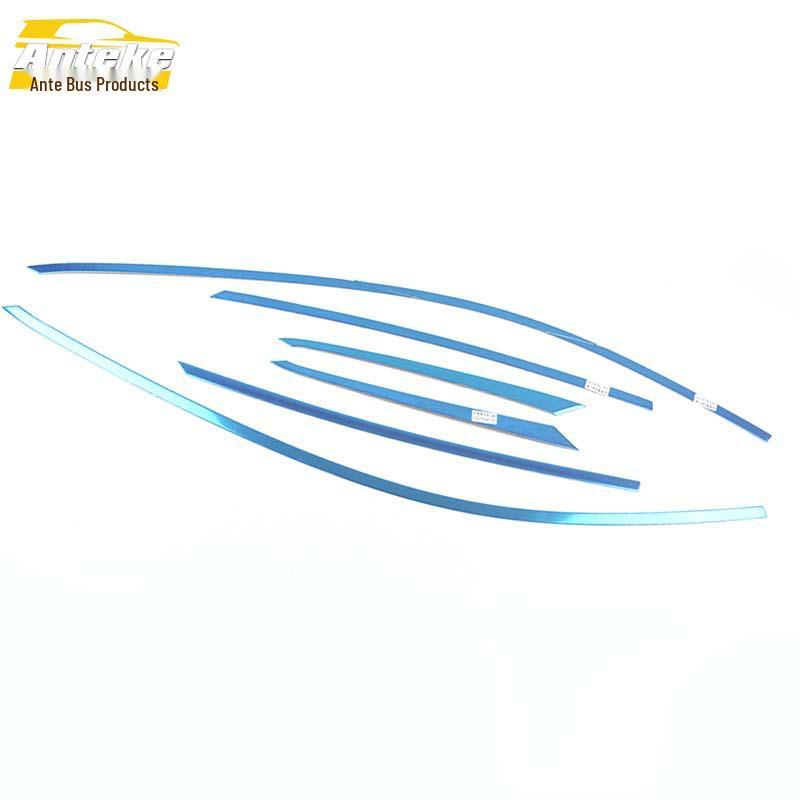 Tillämplig Ljus Dekorationslist för 2021 Elantras Bilfönster: Repkänsligt, Slitstarkt Glasdekorationsklistermärke Tillbehör