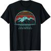 Alaska Retro Bergsvandring 80-talsstil T-shirt