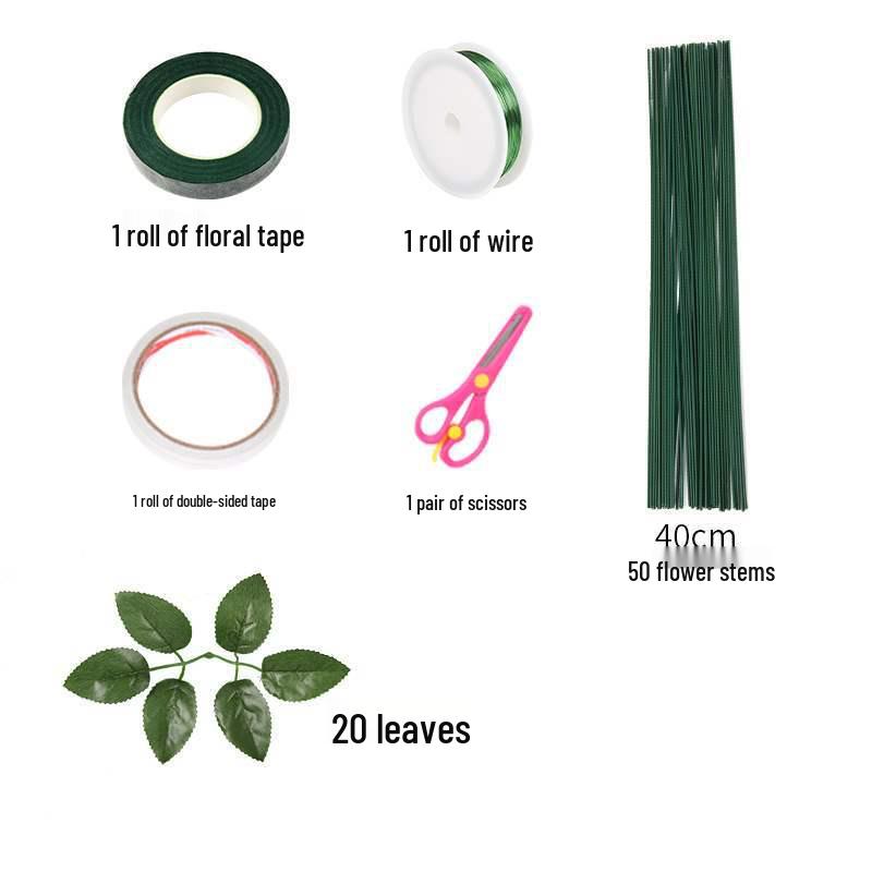 Pleated Colored Crepe Paper for DIY Handcrafted Roses and Carnations