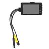 Motorcycle Drive Recorder, Driving Recorder, Dash Cam Reverse Camera, Loop Recording, ABS Material, Durable,